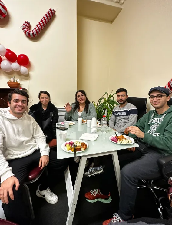 New Year gathering